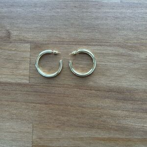 Amazon Gold-Tone Hoop Earrings